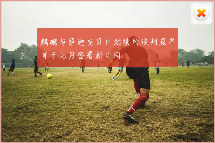 鹈鹕与萨迪克贝计划续约谈判最早可于七月签署新合同